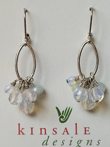 Opalite Cluster Earrings
