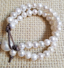 Load image into Gallery viewer, freshwater pearl bracelet