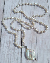 Load image into Gallery viewer, Baby Baroque Coin Pearl Necklace