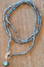 Load image into Gallery viewer, Flashing Labradorite Layering Necklace