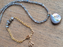 Load image into Gallery viewer, Labradorite Stack Bracelet