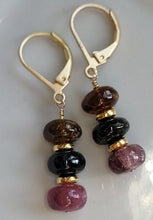 Load image into Gallery viewer, Tourmaline Stack Earring